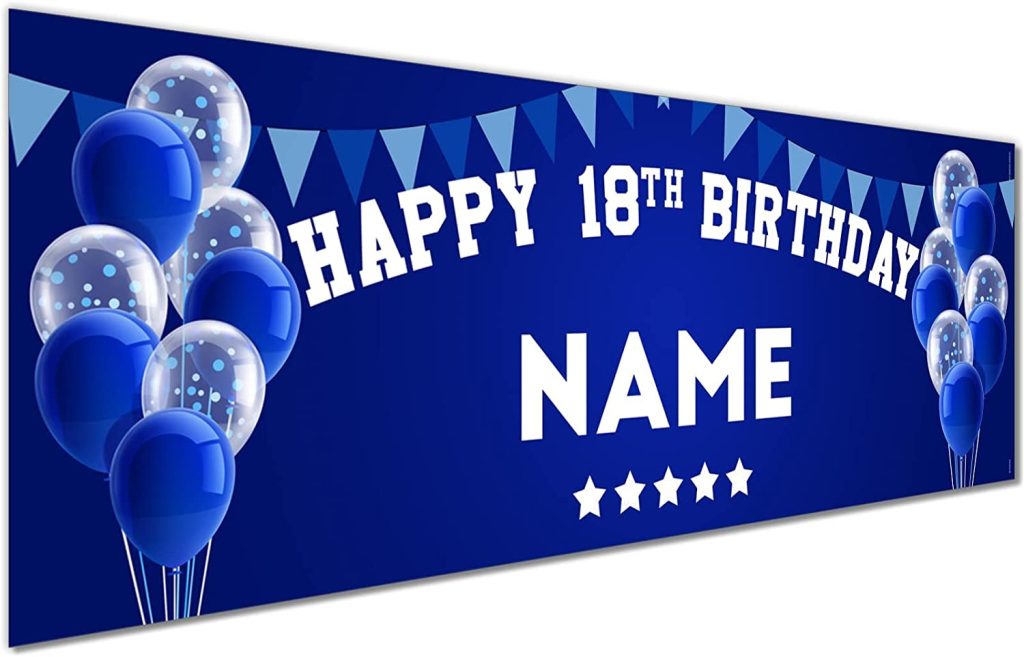 personalised birthday banners